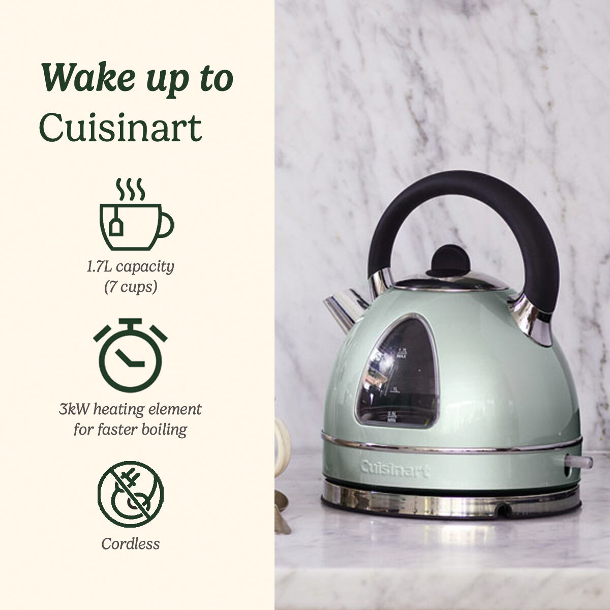 Cuisinart traditional kettle best sale